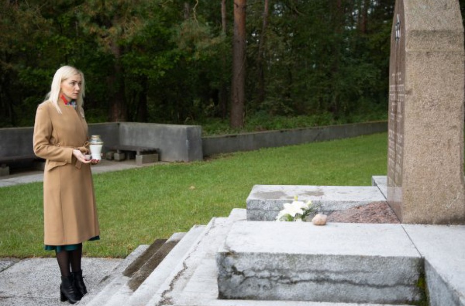 Jonavoje pagerbiamas žydų genocido aukų atminimas