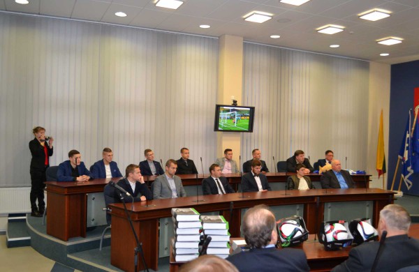 Futbolo klubo „Padėkos“ vakare kalbos apie aukštesnį lygį