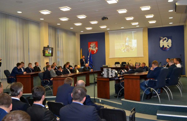 Futbolo klubo „Padėkos“ vakare kalbos apie aukštesnį lygį