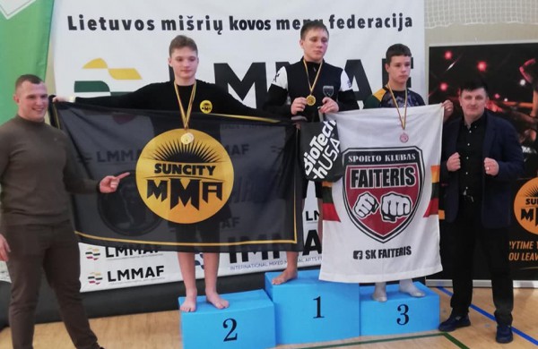 MMA varžybose -  sporto klubo ,,Faiteris" sėkmė