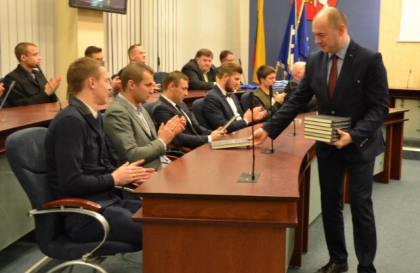 Futbolo klubo „Padėkos“ vakare kalbos apie aukštesnį lygį