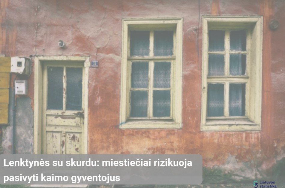 Lenktynės su skurdu: miestiečiai rizikuoja pasivyti kaimo gyventojus