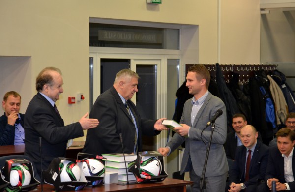 Futbolo klubo „Padėkos“ vakare kalbos apie aukštesnį lygį