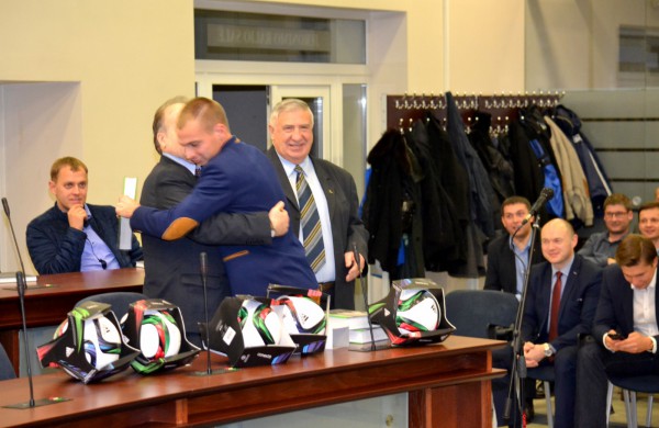 Futbolo klubo „Padėkos“ vakare kalbos apie aukštesnį lygį