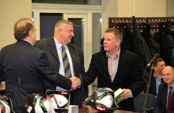 Futbolo klubo „Padėkos“ vakare kalbos apie aukštesnį lygį