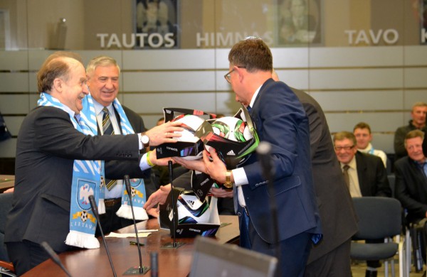 Futbolo klubo „Padėkos“ vakare kalbos apie aukštesnį lygį