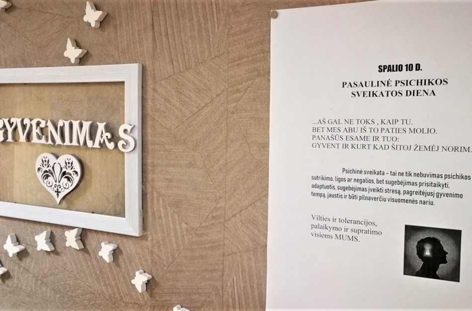 Pasaulinė psichikos sveikatos diena: priminimas rūpintis emocine sveikata