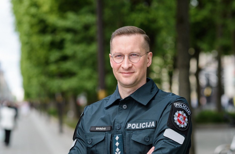 Metus Kauno apskrities policijai vadovaujantis M. Baršys: „Ir toliau tobulinsiu veiklą, kelsiu ambicingus tikslus“