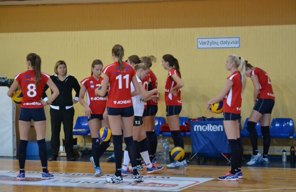Jonavos tinklininkių pirmoji pergalė Baltijos lygos pirmenybėse