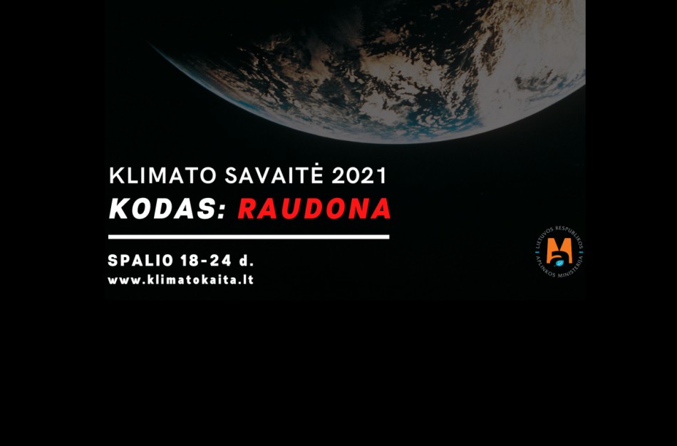 Prasideda Klimato savaitė