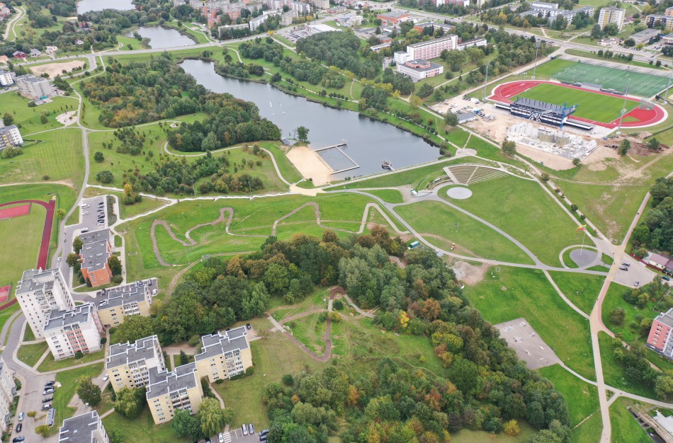 Jonavoje atidaromas pirmasis profesionalus kalnų dviračių parkas