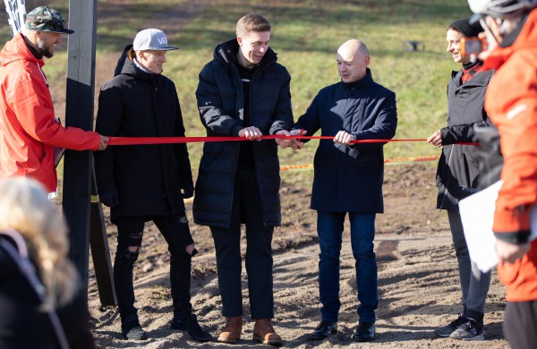 Jonavoje atidarytas profesionalus kalnų dviračių parkas