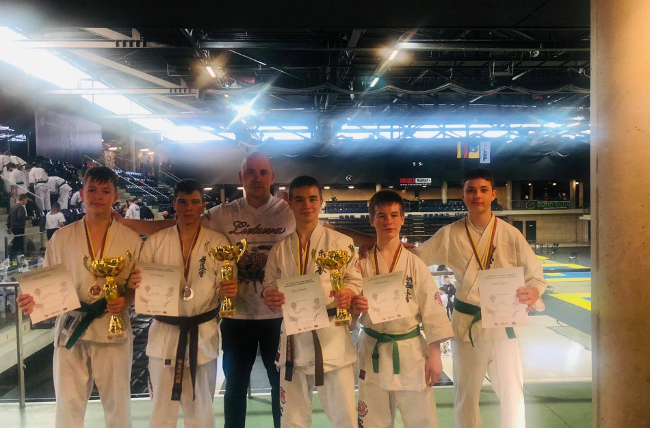 Jonavos kyokushin karate ,,Kumite" klubo atstovai iš Kėdainių parsivežė ne vieną medalį