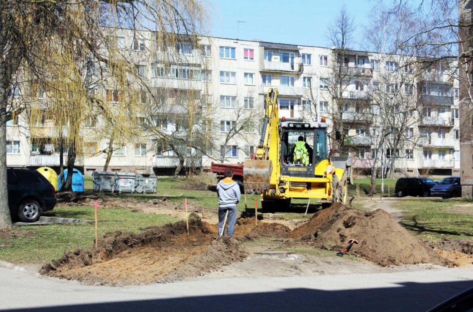 Rajono tarybai teikiamas miesto daugiabučių tvarkytinų kiemų 2022-2024 metams sąrašas