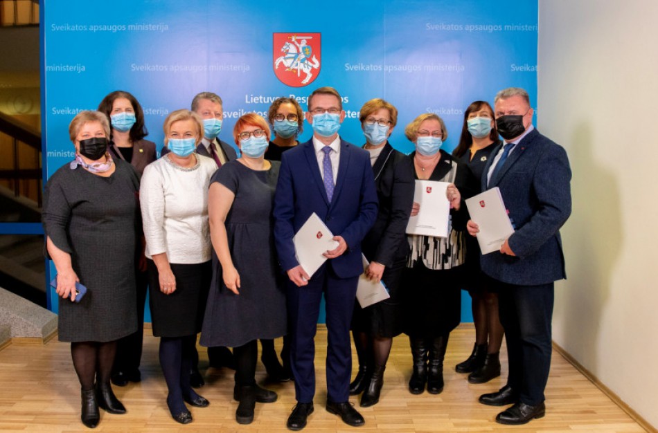 Pasirašyta nauja Lietuvos nacionalinės sveikatos sistemos šakos kolektyvinė sutartis