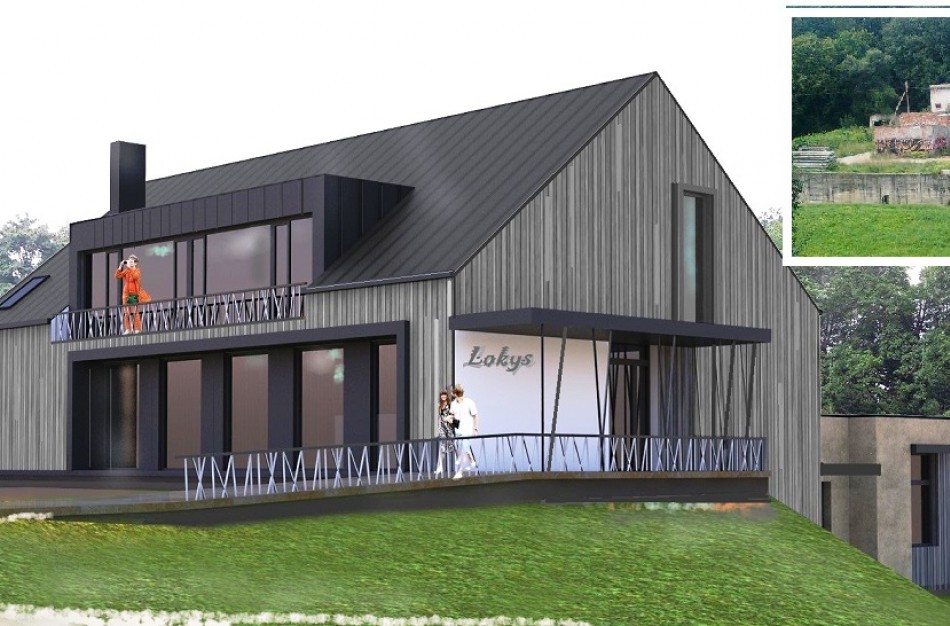 Vyks viešas restorano ,,Pas Lokį" pastato rekonstravimo projekto projektinių pasiūlymų svarstymas