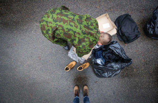 Į Mokomąjį pulką atvyko šauktiniai savanoriai