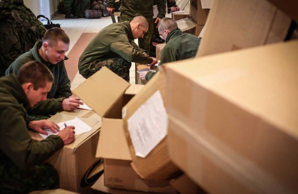 Į Mokomąjį pulką atvyko šauktiniai savanoriai