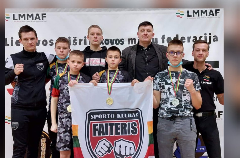 Lietuvos MMA čempionate SK ,,Faiteris" sportininkai pelnė ne vieną prizinę vietą