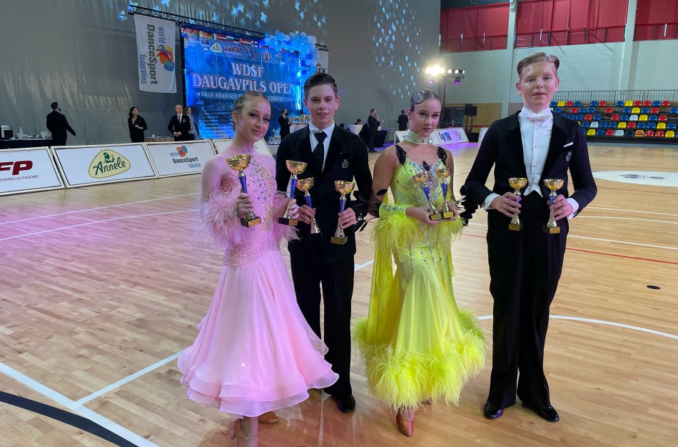 Šokių klubo „Bonus“ varžybos Daugpilyje