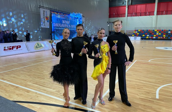 Šokių klubo „Bonus“ varžybos Daugpilyje