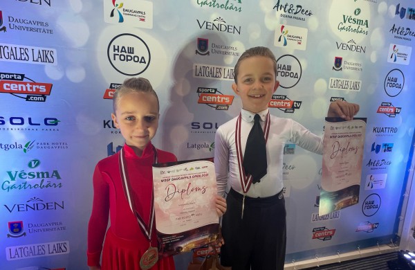 Šokių klubo „Bonus“ varžybos Daugpilyje