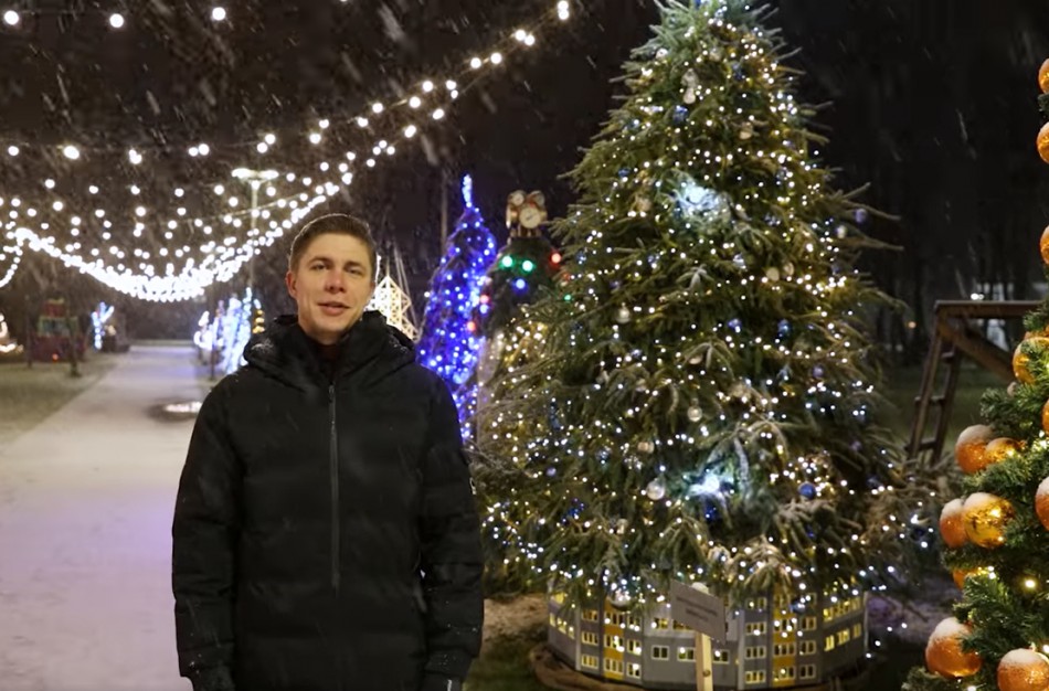 Mindaugas Sinkevičius kviečia aplankyti Jonavos Kalėdinių eglučių miestelį