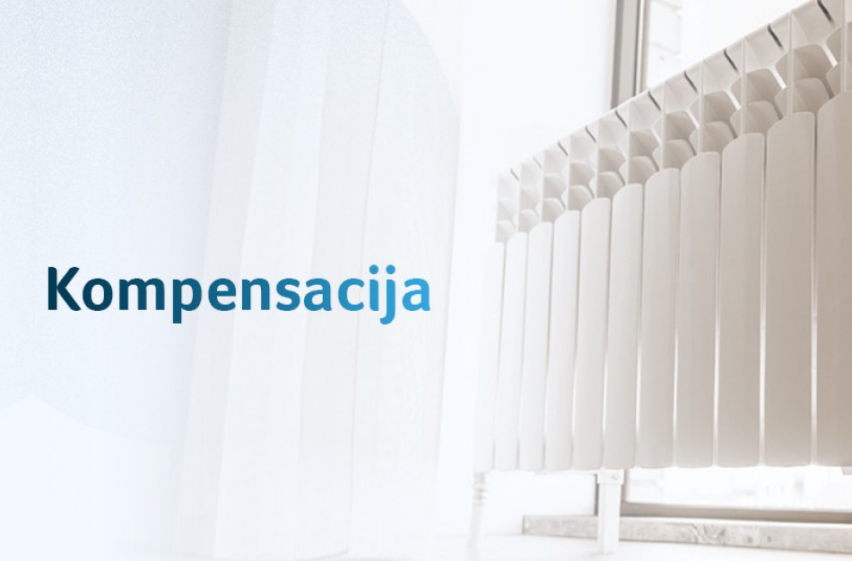 Kompensacija už būsto šildymą pasieks apie 110 tūkst. žmonių