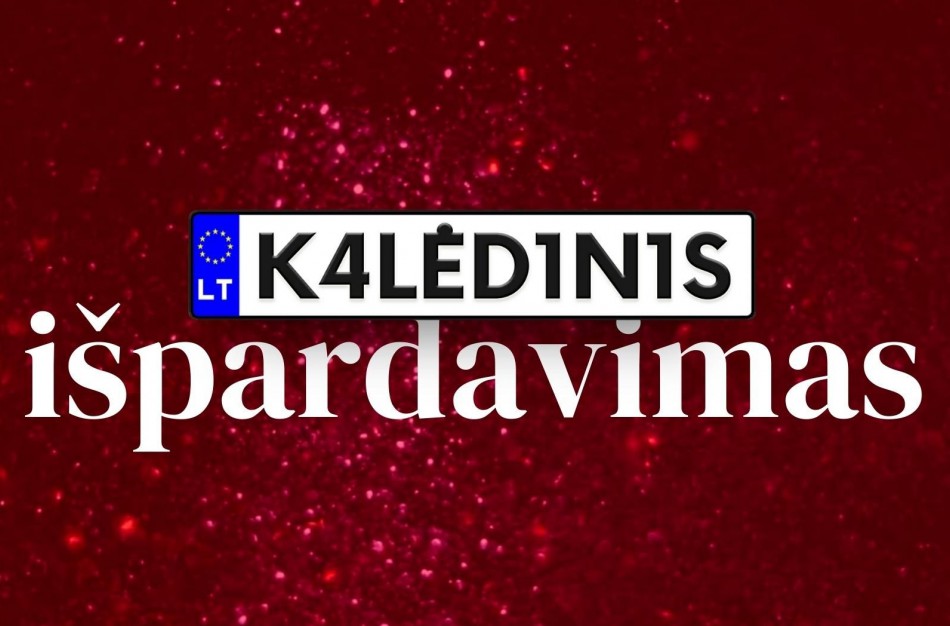 Kalėdinis numerio ženklų išpardavimas: „Regitra“ sumažino arti 2 tūkst. derinių kainas