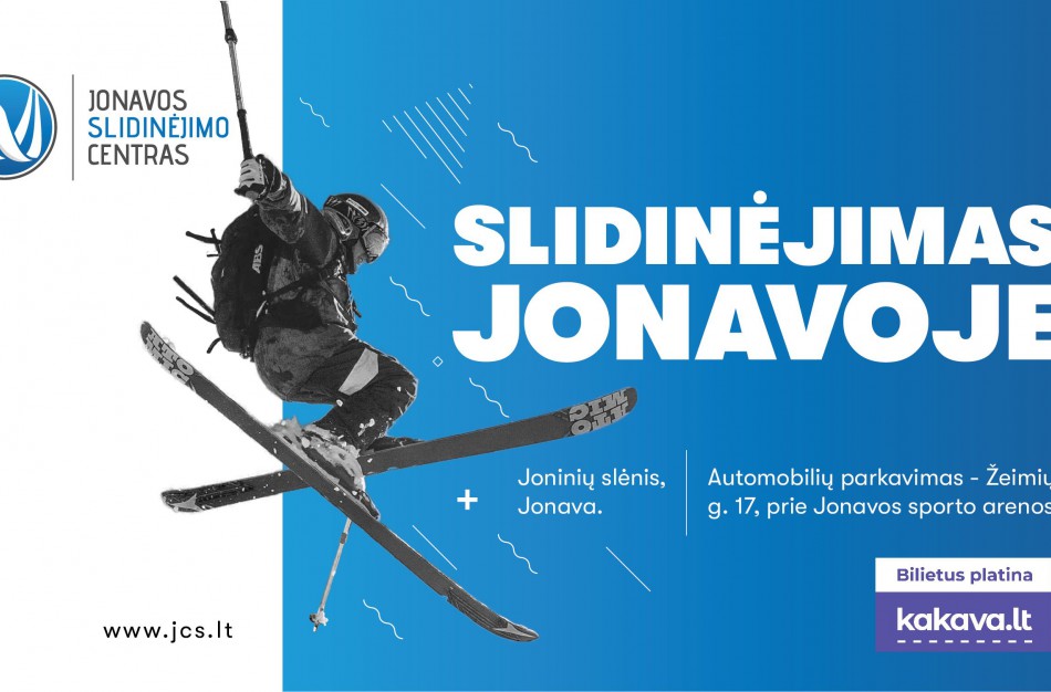 Džiugi žinia žiemos sporto mėgėjams: atidaromos Jonavos slidinėjimo centro trasos