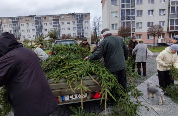 Miesto centre vyksta akcija „Parsinešk Kalėdas į savo namus“