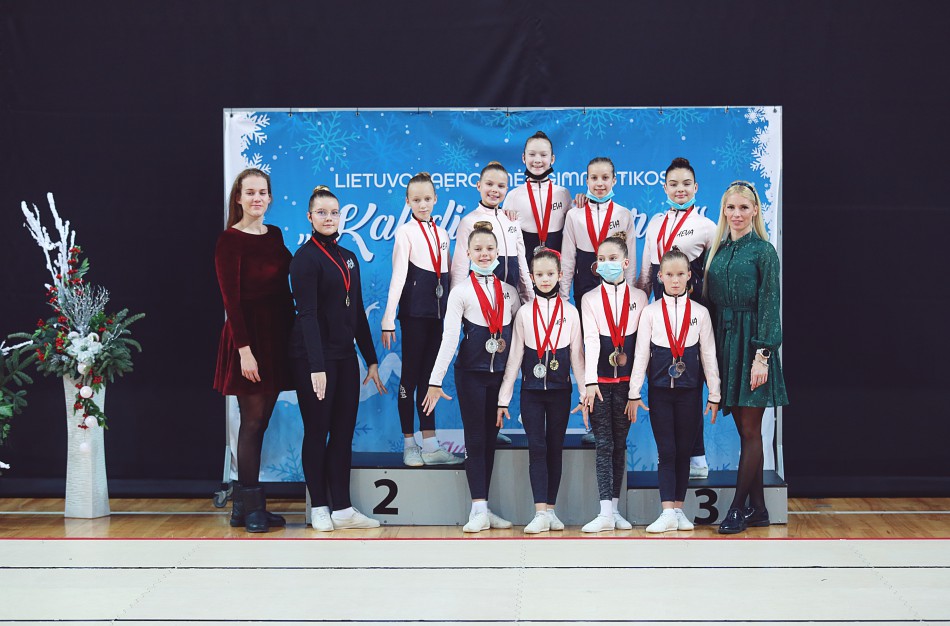 Lietuvos aerobinės gimnastikos Kalėdinis turnyras 2021
