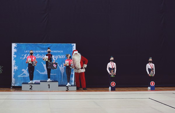 Lietuvos aerobinės gimnastikos Kalėdinis turnyras 2021