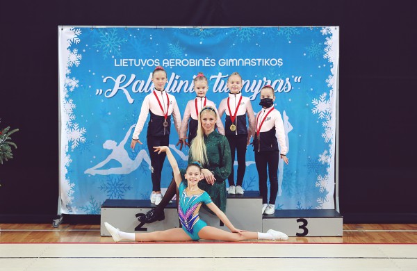 Lietuvos aerobinės gimnastikos Kalėdinis turnyras 2021