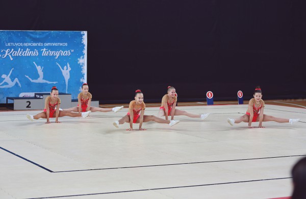 Lietuvos aerobinės gimnastikos Kalėdinis turnyras 2021