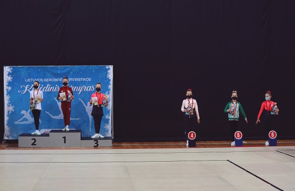 Lietuvos aerobinės gimnastikos Kalėdinis turnyras 2021