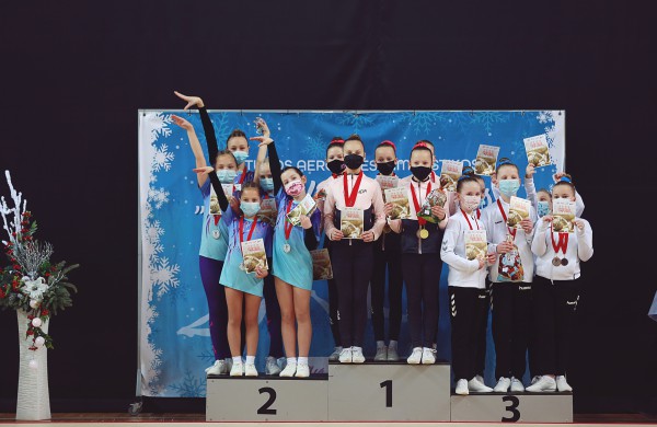 Lietuvos aerobinės gimnastikos Kalėdinis turnyras 2021