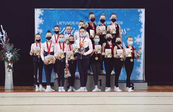Lietuvos aerobinės gimnastikos Kalėdinis turnyras 2021