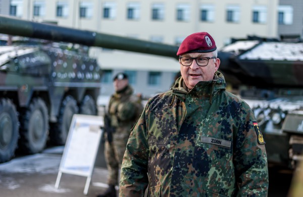 Lietuvoje viešintis Vokietijos kariuomenės vadas: Rukloje dislokuoto NATO priešakinių pajėgų bataliono pasirengimas šiuo metu yra aukščiausiame lygyje