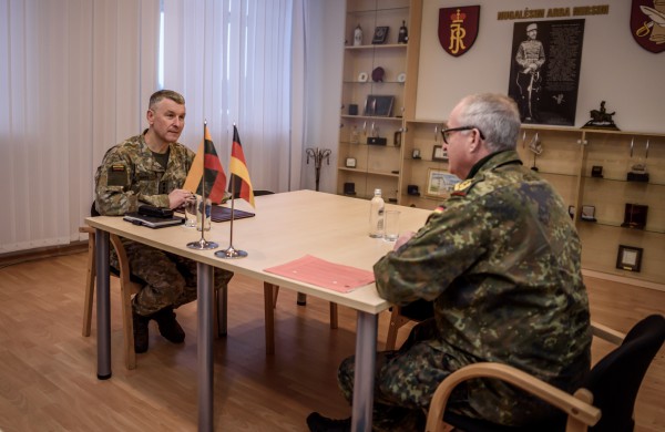 Lietuvoje viešintis Vokietijos kariuomenės vadas: Rukloje dislokuoto NATO priešakinių pajėgų bataliono pasirengimas šiuo metu yra aukščiausiame lygyje