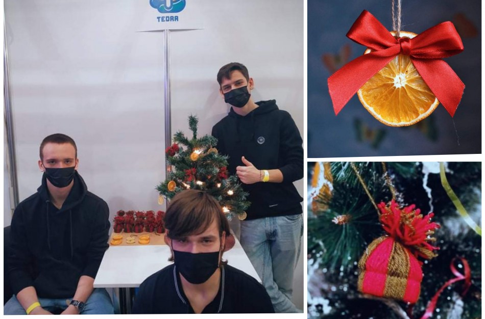 Antram gyvenimui prikeltos medžiagos virto originaliomis dekoracijomis