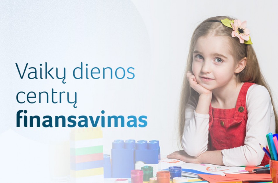 2022 metams vaikų dienos centrams skirta 7,5 mln. eurų