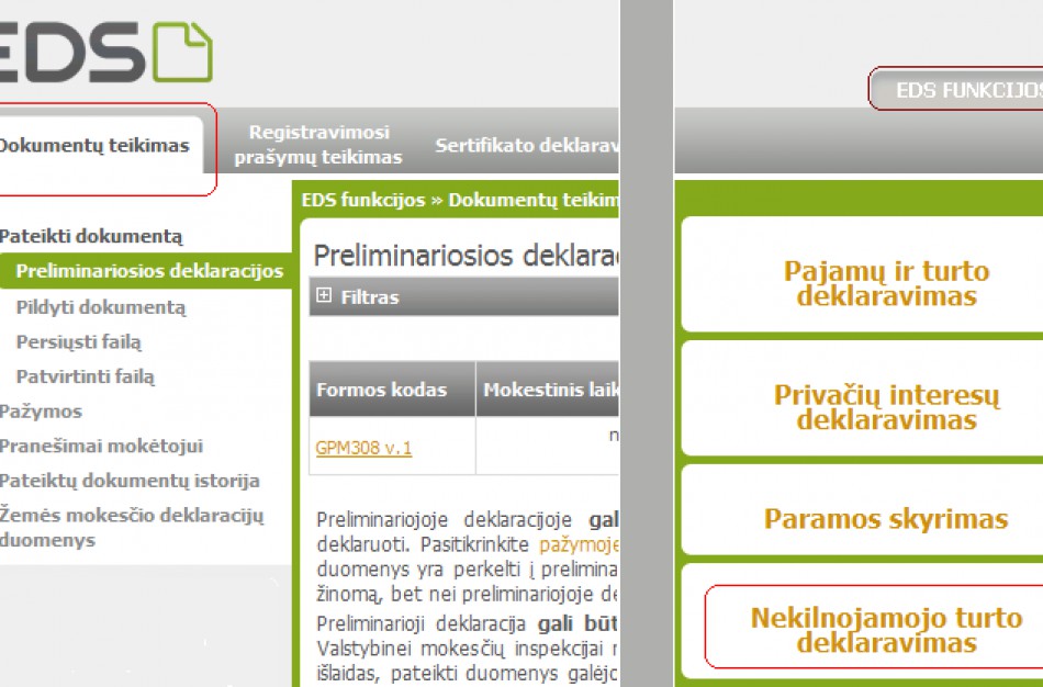 Kitą savaitę EDS bus laikinai nepasiekiama