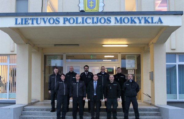 Svečius iš Vokietijos nustebino Lietuvos policijos technologinė pažanga ir pareigūnų rengimo kokybė