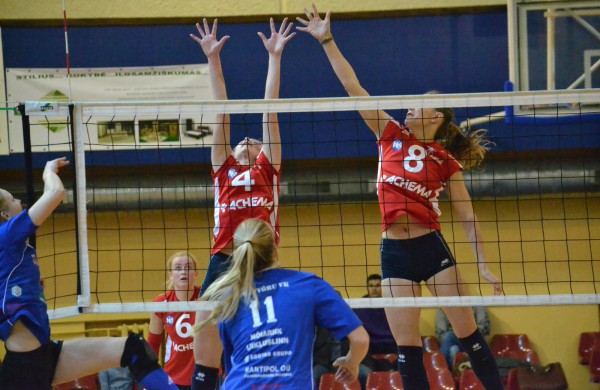 Pergalingas „Achema-KKSC“ tinklininkių savaitgalis