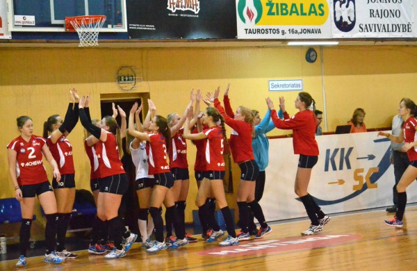 Pergalingas „Achema-KKSC“ tinklininkių savaitgalis