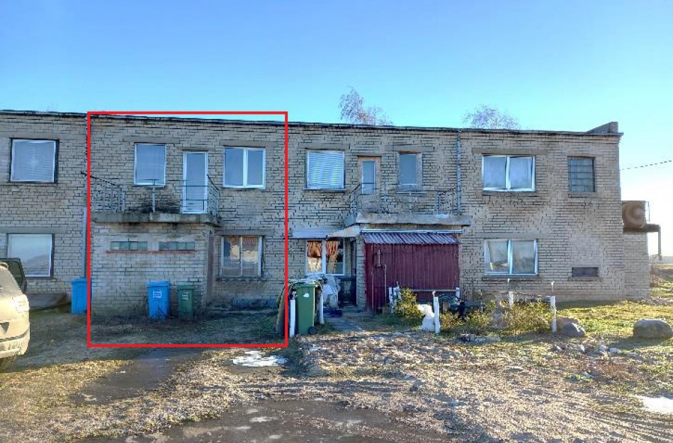 3 kamb. buto Beržų g. 1-2, Mimalių k., pardavimo aukcionas