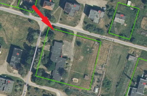 Pastato su kiemo statiniais ir sklypu Pergalės g. 1, Kuigalių k., pardavimo aukcionas