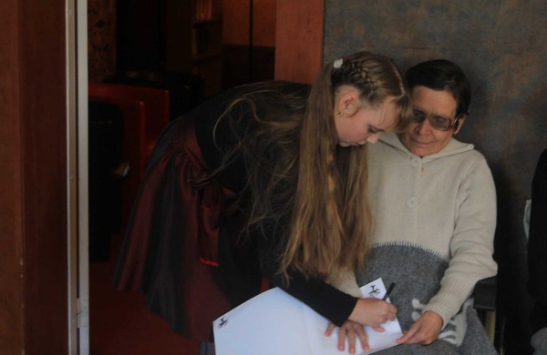 Ruklos senelių globos namuose kuriamas mažasis “Edeno sodas”