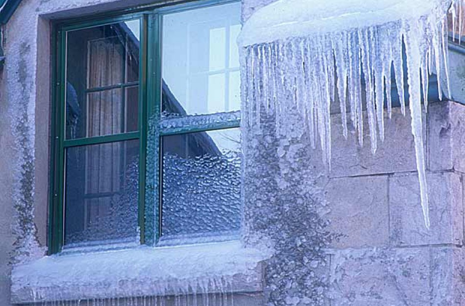 Palankus oras varvekliams susidaryti. Būkite atsargūs!